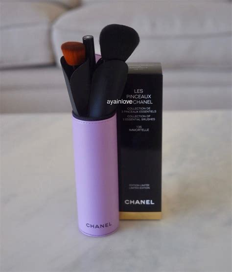 chanel immortelle brush set|Makeup Brushes & Tools .